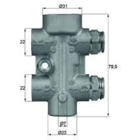 Resim Yağ Soğutucu Termostat Mercedes Benz M Class W164 80ç 