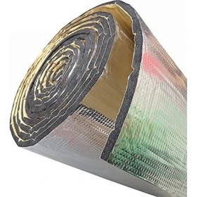 Resim Markaflex Petek Kalorifer Arkası Yalıtım Levhası Radyatör Arkalığı Arkası Levha Ses Isı Yalıtım Malzemesi (Rulo ) 