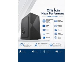 Resim Xaser XSR1087 Intel Core i5 3470 16GB RAM 256GB SSD Ofis Hazır Sistem Masaüstü Bilgisayar 