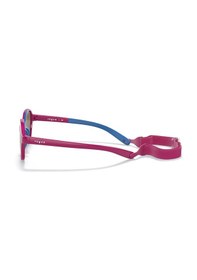 Resim Vogue Junior Junior Vj 2012 256873 40 Çocuk Oval Pembe Kemik Güneş Gözlüğü 