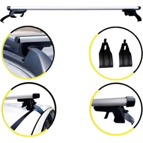 Resim Opel Astra H Tavan Bagajı Çıtası Oluksuz Ara Atkı Port Bagaj Bağlama 