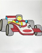 Resim karantuhafiye Bebek Battaniye Aplikesi / Bebek ve Çocuk Aplikesi / Büyük Boy / Araba 
