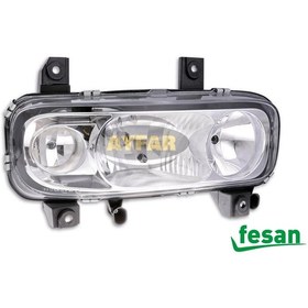 Resim Mercedes Atego Sol Ön Far Lambası Sis Fonksiyonlu 20042010 N11.1601 