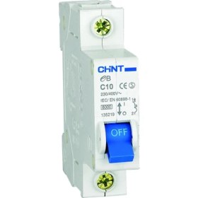 Resim Chint 186430 16A 1 Kutup B Tip 4.5Ka Otomatik Sigorta 