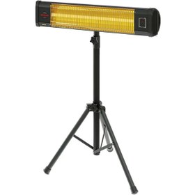 Resim MirKraft Grade Karbon Elektrikli Isıtıcı,Tripod Ayaklı,Uzaktan Kumandalı 2500W 