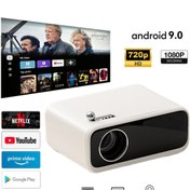 Resim teknotrust 1280 x 720 Mini Pro HD Android Projeksiyon Cihazı 20000 Saat HD 1500:1 Resmi Distribütör Garantili 