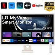 Resim LG 32SR50F Akıllı TV Wİ-Fİ Apple-Android Bağlantı IPS 1920x1080 FULHD 32 inç 80 Ekran Smart Monitör TV 