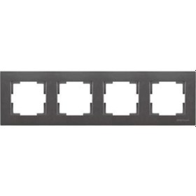 Resim Mutlusan Rita Füme Dörtlü Çerçeve - 2220 800 1495 