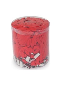 Resim Inox 50 Li Metal Kırmızı Klipsli Yaka Karti Ipi 