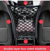 Resim Hightower 4 Taraflı Esnek Kenarlı Araç Konsolu File Organizer Çantası Dayanıklı Nylon Saklama 