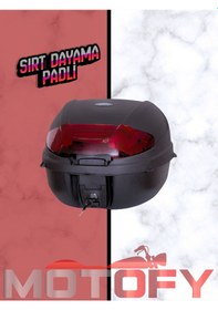 Resim Tien Motosiklet Çantası Topcase Sırt Tayama Padli 35 Litre 