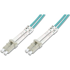 Resim Beek Lc-lc Fiber Optik Patch Kablo, Multimode Om 3 50/125 Duplex, 3.0mm, Lszh, 30 Metre 