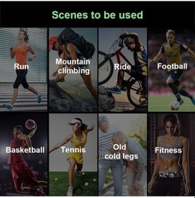 Resim Jokmae Termal Egzersiz Dizliği L Siyah Diğer 