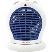 Resim Sunday Fanlı Isıtıcı Oval Fan 2000W 