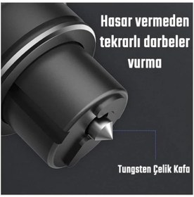 Resim Samorian Polham Araç Cam Kırıcı Emniyet Kemer Kesici 2in1 Araç Pencere Camı Ve Emniyet Kemeri Kesici Siyah 