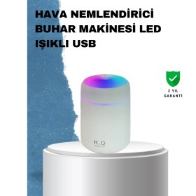 Resim Senka Abs Gövdeli 300ML USB Nemlendirici - Beyaz, Gri, Pembe Renk 