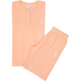Resim U.S. Polo Assn. U.s. Polo Assn. Kız Çocuk Somon Pijama Takım 50312537-vr047 