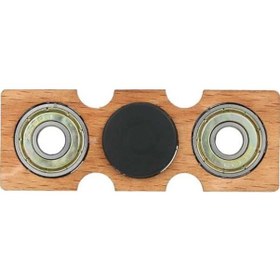 Resim Trendooze Yetişkinler Widget Parmak Oyuncak Oyuncağı Odak Masaüstü İçin Hediye Fidget El Edc Döndürücü Döndürme Dikdörtgen Dehb Çocuklar Cep Ahşap Gb 