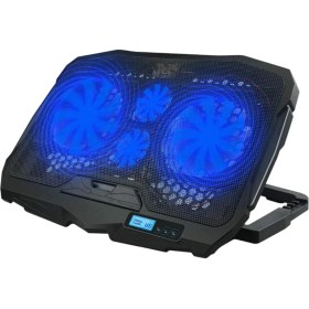 Resim Prettyia Oyun Laptop Soğutucu Standı Soğutma Pad LCD Ekran 10-16.5 Inç Için (Yurt Dışından) 