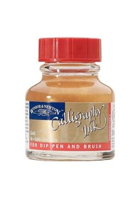 Resim Winsor&Newton Kaligrafi Mürekkebi 30 Ml. Gold 283 1110283 
