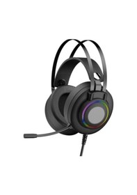 Resim Preo My Game MG21 Rainbow Işıklandırmalı Mikrofonlu Kulak Üstü Kulaklık 