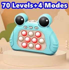 Resim Yükseltme-yeşil Forg-hızlı İtme Pop Işık Fidget Oyun Konsolu Gamepad Yükseltilmiş Parm Yarışması Sıkma Joystick & Gamepad 45443687 