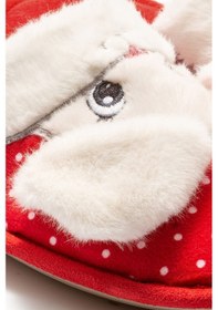 Resim Twigy Bunny Çocuk Ev Terliği Kırmızı 30/35 CC0121 Kırmızı 