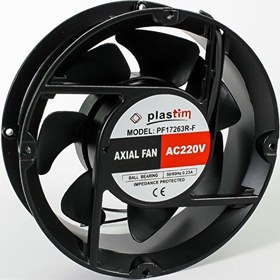 Resim Plastim 220V AC – 172x163x51 MM Rulmanlı Aksiyel Fan 