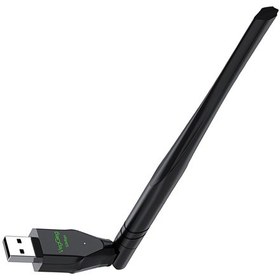 Resim Veggieg 650 Mbps 2.4ghz/5ghz Dual Band Alıcı Verici Usb Wifi Adaptör 