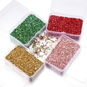 Resim Reçine Doldurma için 80g Kutu Kırık Cam Taşlar, Epoksi Reçine Kalıpları, El Sanatları, Tırnak Sanatı Süslemeleri ve El Yapımı Takı Projeleri için Uygun., Reçine Malzemeleri ve Aksesuarları 