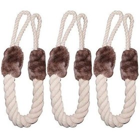 Resim Kapı Durdurma Kolu 3 Set Kapı Kordonu Kelepçe Koruyucusu Kapı Kordonları, Kelepçe Koruyucusu 