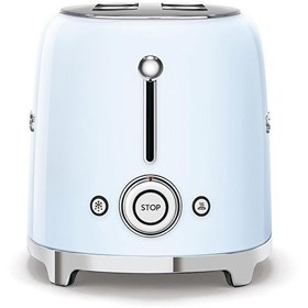 Resim SMEG 50'S Style Retro Pastel Mavi 2x Ekmek Kızartma Makinesi smeg