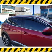 Resim Point Peugeot 3008 Mügen Cam Rüzgarlığı Kromlu 2016-2021 Arası 4 Lü Set 