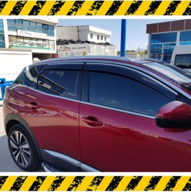 Resim Point Peugeot 3008 Mügen Cam Rüzgarlığı Kromlu 2016-2021 Arası 4 Lü Set 