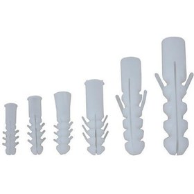 Resim Plastik Dubel Beyaz 14 mm ( 20 Adet ) 