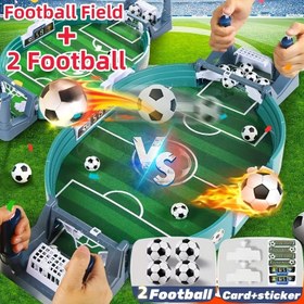 Resim 2 Toplu Masa Oyunları Futbol Oyuncakları - Futbol Oyunu - İki Oyunculu, Eğlenceli Eğitici - Spor Taht Oyunu Parti Aktivite Oyunu Noel, Şükran Günü, Doğum Günü Hediyeleri için Uygun 