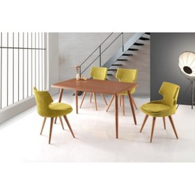 Resim VRL Gio Ahşap Mutfak Cafe Masası 