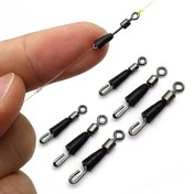 Resim 20 adet Balıkçılık Aksesuarları Bağlantı Elemanları - Karp Balıkçılığı için Yırtma Klipsli Yem Balıkçılığı Aksesuarları - Etkili Karp Balıkçılığı Yöntemleri için Hızlı Yem Klips Değişimi 