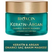 Resim Bioxcin Keratin & Argan Onarıcı Bakım Maskesi 225ml 