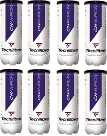 Resim Tecnifibre Champion 3'lü 8 Kutu Tenis Topu 