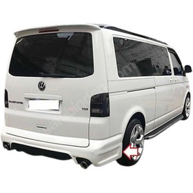 Resim otosetgarage Vw Volkswagen Transporter T5 T6 Arka Tampon Eki Boyasız(2004-2014) 