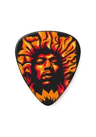 Resim Jim Dunlop Jhp14hv Hendrix Voodoo Fire 6'lı Paket Pena 
