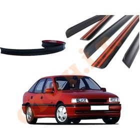Resim Opel Vectra A Uyumlu Bagaj Üstü Spoiler Mat Siyah 