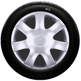 Resim Fiat Uyumlu 15 Inc Kırılmaz SKS Jant Kapağı 1 Takım 4 Adet No:326 