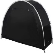 Resim Woodpool Açık Hava Taşınabilir Bisiklet Depolama Kulübeleri Su Geçirmez 2 Bisiklet Çadır Barınağı Bisiklet Garaj Kulübesi (Yurt Dışından) 