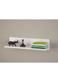 Resim Dekorister Novella K5 Duvar Rafı Beyaz 