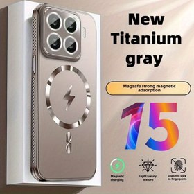 Resim 2025 Lüks Ultra İnce Telefon Kılıfı Isı Dağıtıcı ve Güçlü Manyetik Çekim Özellikli Xiaomi 13/14/15 Pro/Redmi K70/K80 Pro için - Darbeye Karşı Koruma, Kamera Lensi Koruyucu 