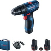 Resim Bosch Professional GSB 120-LI 2.0Ah Çift Akülü Delme Vidalama Makinesi - 06019G8100 