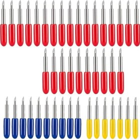 Resim Kkbucket 30/45/60 Derece 50 Adet Bıçaklar Plotter Cricut Hava/hava 2 (Yurt Dışından) 