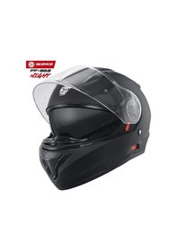 Resim Scoyco FF-868 Night Çene Açılır Güneş Vizörlü Kask Mat Siyah 